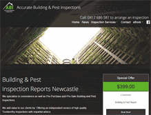 Tablet Screenshot of buildingreport.net